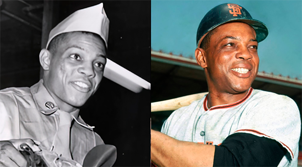 PFC William Mays (Willie Mays), U.S. Army (1952–1953)